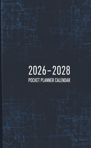 2026-2028 Pocket Planner: A Purse Size 3 Year Calendar Covering 2026, 2027, and 2028 Effortlessly image 2