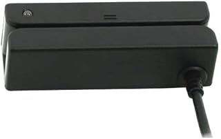 Unitech MSR120B-33UE Msr120 Triple Track Magnetic Stripe Reader, USB, Black