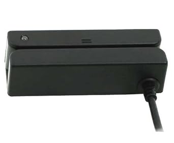 Unitech MSR120B-33UE Msr120 Triple Track Magnetic Stripe Reader, USB, Black