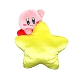 Furyu Kirby Star Grip Collectible Plush 10.5' – Authentic Japanese Character Plush for Display or Decor