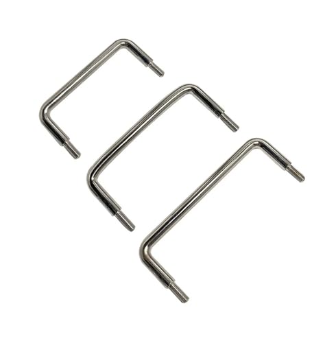 Poignée de boîte en tôle de fer LS507 robuste avec fixation extérieure 100mm - 2