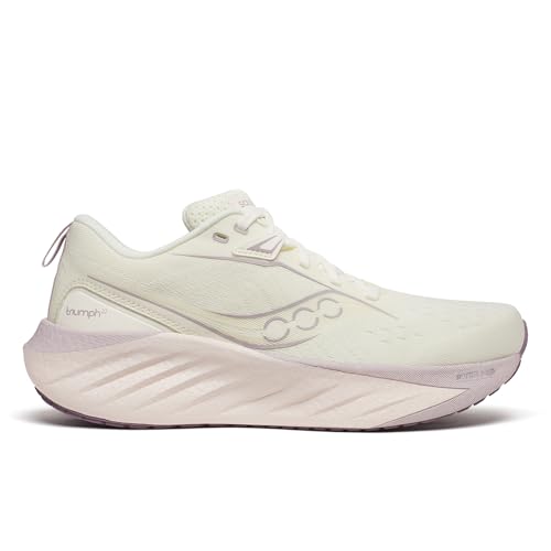 Image of Saucony Women's Triumph 22 Sneaker, Vanilla, 5.5