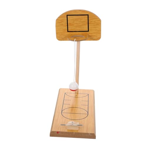 Toddmomy Mini Desktop Basketball Game for Fun Table Basketball Game for Indoor Play Enhances Creativity and Coordination Present