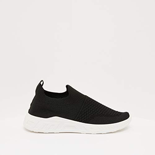 Image of shoexpress Womens Textured Casual Walking Shoes with Slip-on Styling Walking Shoes