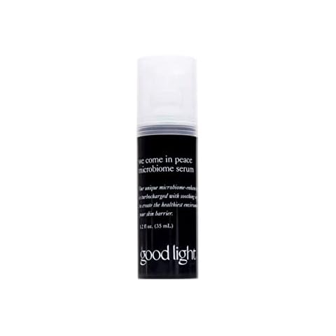 good light We Come in Peace Microbiome Serum, Face Serum That Helps Hydrate, Protect, Nourish and Promote Skin Cell Turnover, Made with Bakuchiol and Blue Tansy (1.2 fl oz) Cover