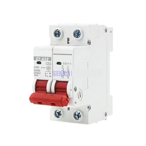 Disjoncteur solaire 2P DC pour éviter les surcharges de votre onduleur thermique