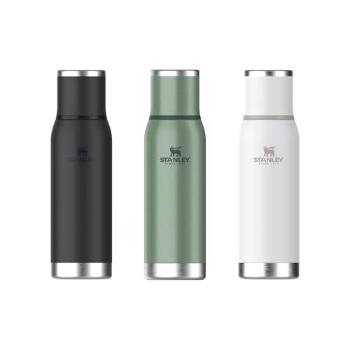 Stanley 1913 Adventure to-Go Thermal Flask 0.75L - 20 Hours Hot - 25 Hours Cold - Leakproof - Insulated Lid - BPA-Free Insulated Bottle - Dishwasher Safe - Coffee Flask - Frost