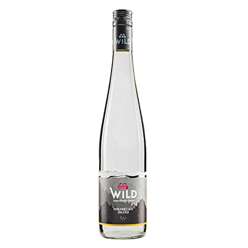 Mirabellenwasser 40% Vol. (1 x 0,7 l) - Brennerei Wild aus Gengenbach - Mirabellenbrand direkt aus dem Schwarzwald - edler und milder Obstbrand Cover