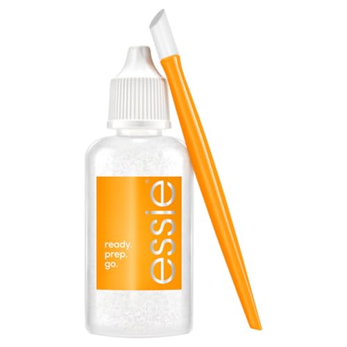 Essie Ready.prep.go - Kit de cuidado profesional 3 en 1 con removedor de cutículas y empujador de cutículas reutilizable para uñas perfectas, 30 ml