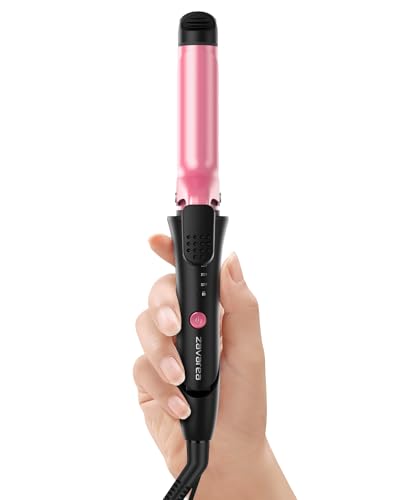 2-in-1 Hair Straightener and Curler | Dual Voltage Flat Iron for Travel | 3 Heat Settings 320F-410F | Ceramic Coating | Auto Shut-Off | Portable Mini Styler for All Hair Types
