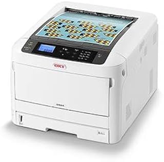 Oki C824n - Printer - colour - LED - A3-1200 x 600 dpi - up to 26 ppm (mono) / up to 26 ppm (colour) - capacity: 400 sheets - USB 2.0, Gigabit LAN, NFC, USB 2.0 host