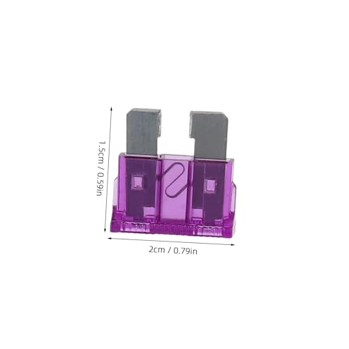 Luxshiny 50pcs Auto Car Fuse Set Automotive Kit Mini Fuse Kit Rv Supplies Motorhome Accessories miniatura 2