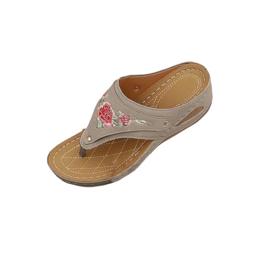 Pantoufles plage grande taille gris 39.5 pour vos balades d'été au soleil
