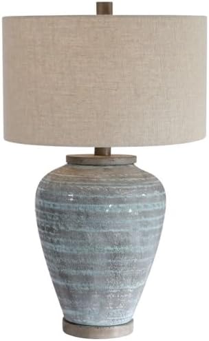 Uttermost Pelia - 1 Light Table Lamp - 17 inches Wide by 17 inches deep
