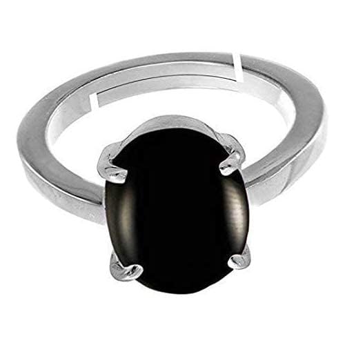 Bague ajustable Hakik noir finis les problèmes de taille de doigt - 4