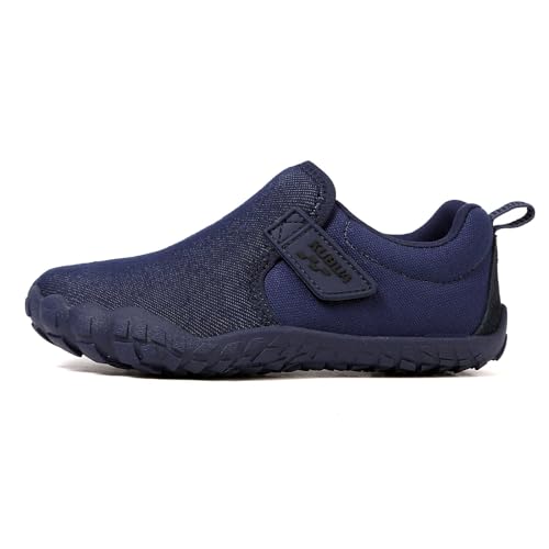 Image of KUBUA Kids Barefoot Shoes Boys Girls Slip On Minimalist Sneakers for Walking Tennis Athletic Hiking Toddler Little Big Kid