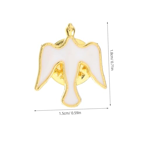 Pendentif ange gardien broche émail commémorative