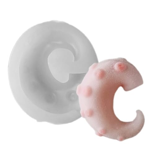 Herramienta De Molde Pulpo Silicona Elegante Multiusos Uso Doméstico Accesorio Para Decoración Chocolate Y Pasteles Resistente A Altas Temperaturas