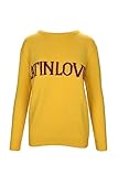  Alberta Ferretti J0941 Latin Lover Damen-Pullover, ALBERTA FERRETTI J0941 Latin Lover, Gelb, ALBERTA FERRETTI J0941 Latin Lover 36