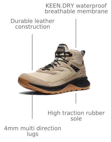 Image of KEEN Men's Hightrail Mid Waterproof Hiking Boots