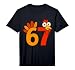 67 Meme Thanksgiving Trendy Turkey Funny Six Seven Gen Alpha Performance T-Shirt
