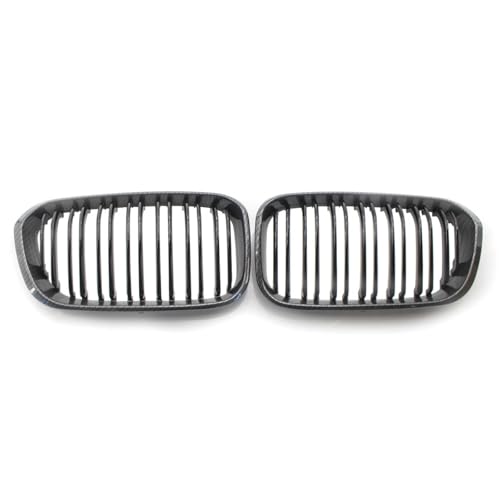 Grilles de course pour F20 Série 1 2015-2017 calandre avant double latte carbone