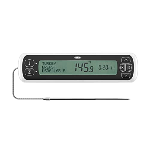 OXO Good Grips Chef's Precision Digital Leave-In Thermometer, Stainless Steel, 1 count - Image 14