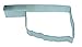 R&M Oklahoma State Cookie Cutter in Durable, Economical, Tinplated Steel