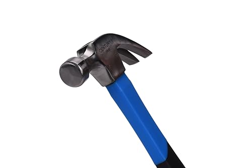 Image of Century Drill & Tool 72234 Fiberglass Hammer, 16 oz., Claw Style: Curved | 12-9 /16 inch overall length, cuts steel & fiberglass