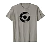 Schwarzes Schallplattenalbum Schallplattenalbum T-Shirt