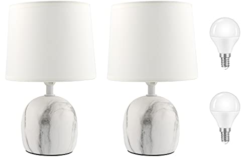 Etrexonline Confezione da 2 lampade comodino