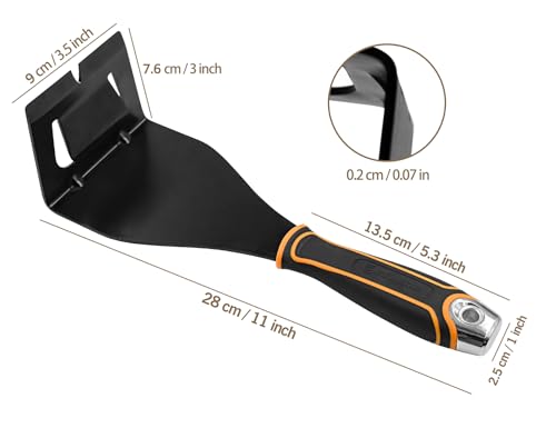 ROLLINGDOG 10 cm Nageleisen - Stemmeisen Brechstange Nagelabzieher zum Entfernen von Zierleisten Entfernen von Sockelleisten Entfernen von Verkleidungen