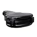 Crossrock Scratch-resistant Hardshell Case for 335 Style 6 Strings Semi-Hollow Electric Guitars, with TSA Lock, Interior Compartment -Black (CRA980SABK)