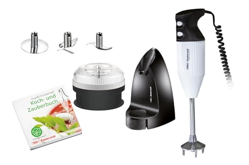 ESGE-Zauberstab® Petticoat Edition 99205, ESGE Zauberstab M 180 Jubiläum – Hochleistungsmixer mit 2 Geschwindigkeitsstufen (11.500/16.000 U/Min), Ergonomischem Griff & Robustem AC-Motor