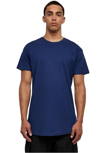 Urban Classics Homme Formad Lång Te T-Shirt, Spaceblue, XL EU