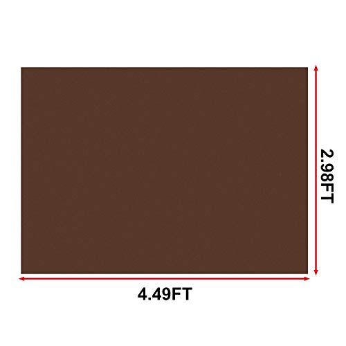 Premium PU Faux Leather Fabric – 54"x36" Sheets for DIY Crafts, Upholstery, Handbags, and More – Durable 1.25mm Coffee Synthetic Leather 3 Premium PU Faux Leather Fabric – 54"x36" Sheets for DIY Crafts, Upholstery, Handbags, and More – Durable 1.25mm Coffee Synthetic Leather - Image 2