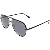 QUAY AUSTRALIA High Key Mini QUAY X DESI Black/Smoke Polarized One Size