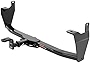 CURT 121423 Class 2 Trailer Hitch with Ball Mount, 1-1/4-Inch Receiver, Compatible with Select Jeep Renegade