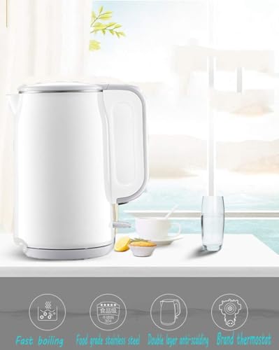 Hervidor eléctrico de acero inoxidable 1.7L rosa miniatura 5