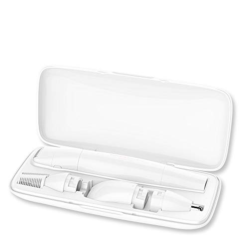 TOUCHBeauty Facial Hair Removal for Women, 4in1 Electric Painless Personal Grooming Kit with Case - Facial Hair Remover, Nose Eyebrow Hair Trimmers, Bikini Body Shaver Waterproof