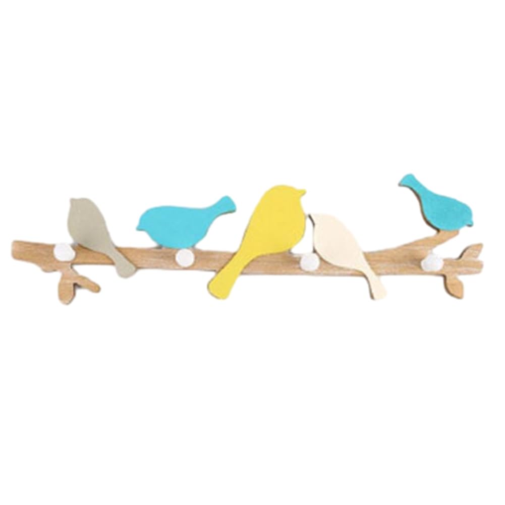 Littimoon Bird Shaped Hanger Towel Rack Coat Hooks Hat Rack Hat Hanger Key Hook Clothes Hanger Hooks Robe Hook Wall Jewelry Hook