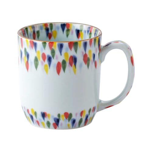 [葉月窯]マグカップ 雨だれ