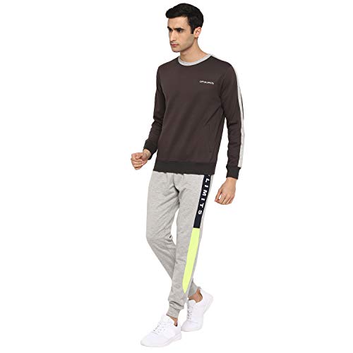 Image of OFF LIMITS-Mens Basic PCF Tape Sweat-Dark Grey for Mens