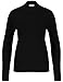 Produktbild Gerry Weber Damen Pullover mit Turtleneck Langarm Pullover Pullover Langarm Turtle Pullover unifarben Schwarz 38