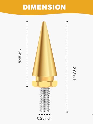 Image of Windshield Bolts Gold, Fairing Bolts