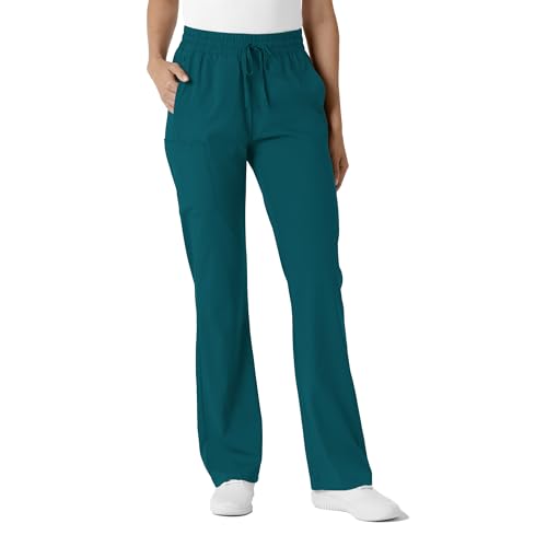 WINK Boundless Women's Bootcut Scrub Pant, Caribbean, 2XS