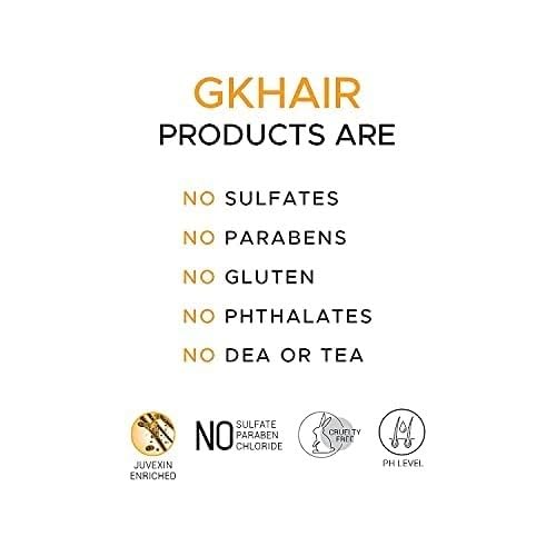 GK HAIR Moisturizing Shampoo Conditioner Duo with Silver Bombshell Shampoo Combo Set for Dry Frizzy Damaged Environmentally Stressed and Chemically Treated Hairs - Image 7