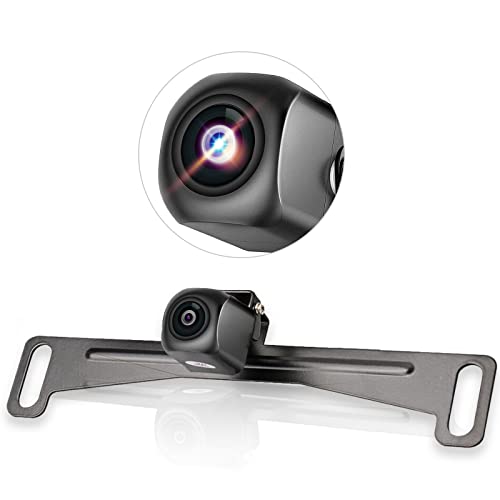 Sinotrack Backup Camera For Car Universal License Plate Reserve Camera Rear View Camera With 170° Widely Angle Waterproof Hd Back Up Camera Vehicle Reversing Camera Driving Safety Parking Assistant #TOP12