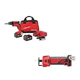 Compatible for use with Milwaukee 2866-22 M18 FUEL 18V Drywall Scew Gun Kit w/Drywall Cut Out Tool