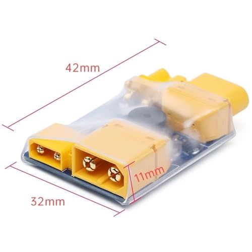 Fusible supresor XT30 XT60 con probador de cortocircuito integrado 2